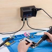 Estación de Soldadura JCD 2 en 1 750W con Pantalla LCD Digital para Reparación de Teléfonos Móviles BGA SMD IC Herramientas de Soldadura Fuente de Alimentación Eléctrica Normales Buena para DIY Caseado - details 18