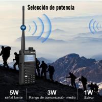Radio de Paseo Retevis RA685 Carga USB Tipo C Alcance de 1KM-3KM No Impermeable Banda Doble UHF VHF - details 2
