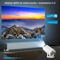 Proyector Android 4k LED de Alta Calidad Enfoque Corto, Resolución 720P, Audio Incorporado, WIFI, Tamaño de Pantalla Máximo 130&quot - details 6