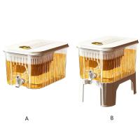 Jarra de agua de 5L, jarra de jugo portátil grande para bebidas, hervidor frío con grifo para fiestas y uso diario - details 5