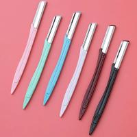 Karsyngirl-maquinilla de afeitar para cejas, herramienta de maquillaje exfoliante multiusos, cuchillo para cejas - details 21
