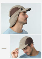 Gorra de Protección Solar Unisex AONIJIE E4610 con Cubierta de Cuello Desmontable Ideal para Pesca y Senderismo al Aire Libre - details 13