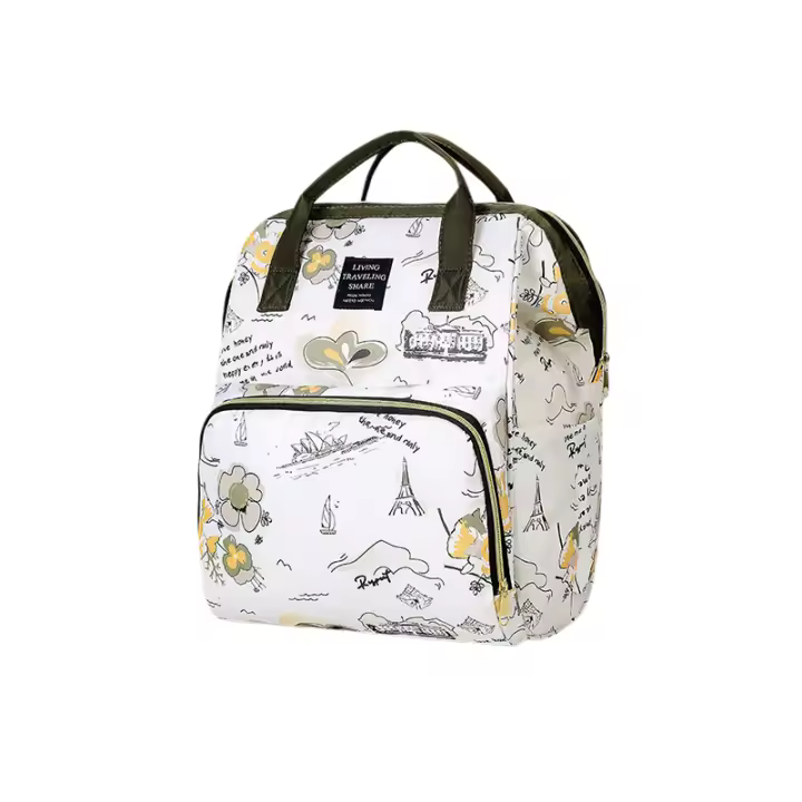Mommy bag, multifunctional backpack, large capacity mommy bag, high-end mother and baby bag Wxxbd - 1
