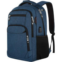 Bolso de hombro para hombre de gran capacidad,Premium Sense,Bolso de hombro de viaje,Negocios,Mochila para portátil,Antirrobo impermeable,Multiusos con puerto de carga - details 30