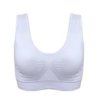 Chaleco de Yoga sin costuras para mujer, para el pecho con almohadilla Sujetador deportivo, sin aros, Color sólido, ropa de gimnasio - details 0