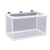 Caja de Cría de Peces de Acuario Caja de Aislamiento para Peces y Camarones con Ventosas - details 0