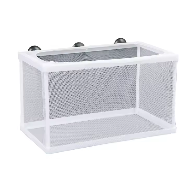 Caja de Cría de Peces de Acuario Caja de Aislamiento para Peces y Camarones con Ventosas - 1