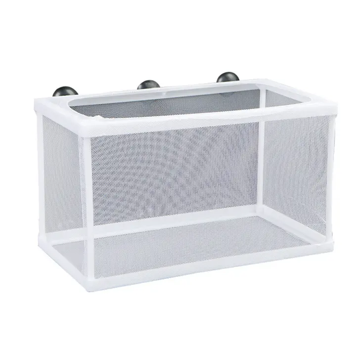 Caja de Cría de Peces de Acuario Caja de Aislamiento para Peces y Camarones con Ventosas - 1