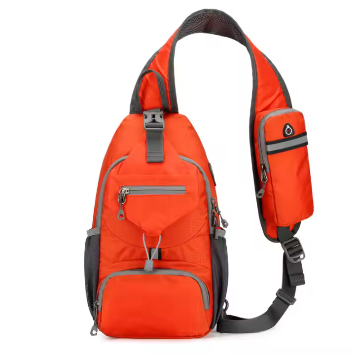 Mochila de Senderismo de Gran Capacidad Bolsa de Pecho para Ciclismo, Correr, Escalada, Acampar - 1