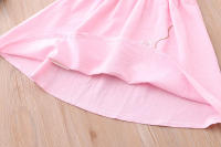 Novedad de verano y primavera para niños, conjunto de ropa étnica para niñas Hanfu de algodón y lino mejorado estilo República de China - details 8