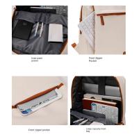 Mochila impermeable para estudiantes, mochila de viaje multicapa de gran capacidad, ocio con cinturón de equipaje y carga USB - details 15