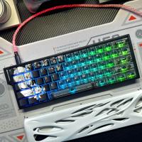Machima keycap fire68 con personaje japonés raíz pbt adaptador mega león mad6860 (teclado no incluido) - details 0