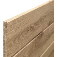 Cabecero de madera reciclada estilo paleta horizontal, cama de paletas, herrajes incluidos (160x46 paleta 5, madera Cambrian) - details 2