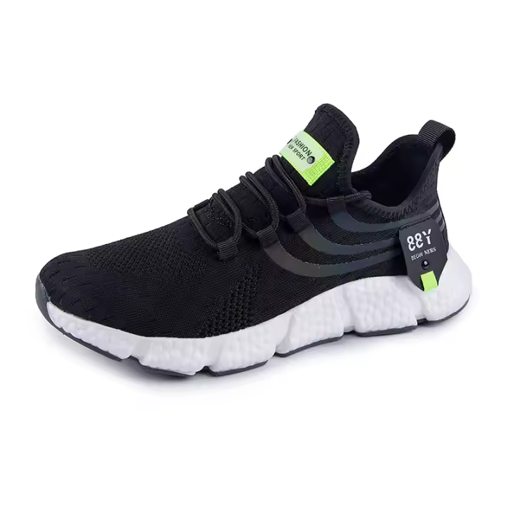 Zapatillas de correr ligeras Unisex Zapatos deportivos absorventes de golpes, antideslizantes y transpirables para mujer y hombre - 1