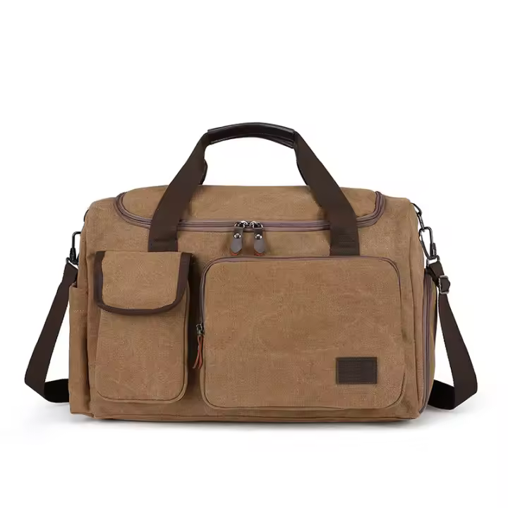 Bolsa de Montañismo Bolsa de Yoga Deportiva Bolsas de Gimnasio de Lona con Paquete de Zapatos - 1