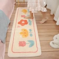 Alfombras suaves y bonitas para dormitorio de niños, alfombra de felpa corta para mesita de noche, alfombrillas antideslizantes para juegos de bebé, alfombrilla lavable para sala de estar - details 7