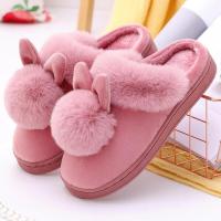 Zapatillas de casa suaves de invierno cálidas antideslizantes para damas - details 8