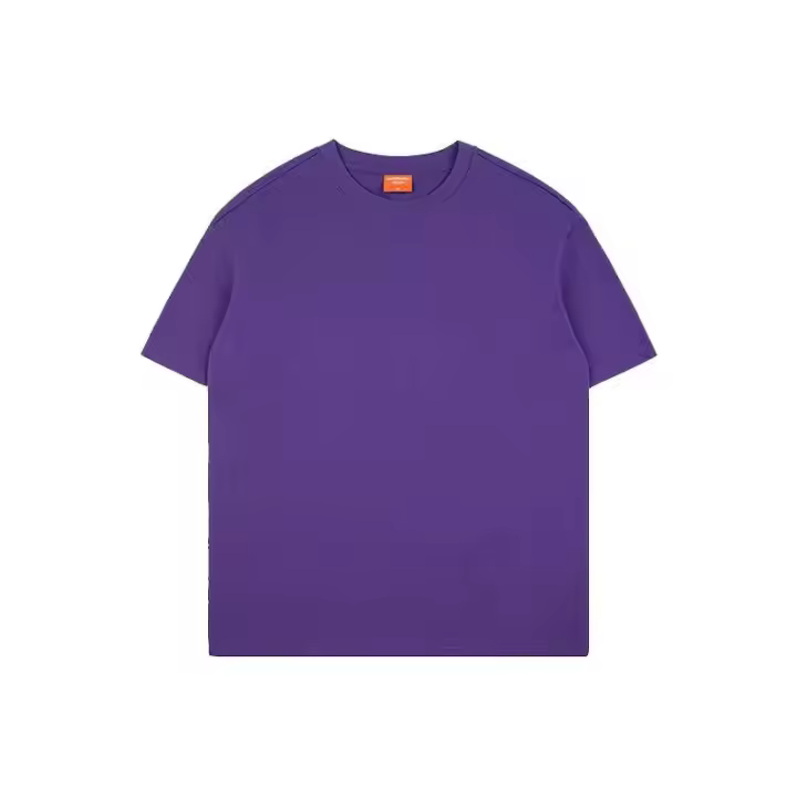 Serigrafía de logotipo de gran tamaño, diseño 100% algodón, camiseta de hombre - 1