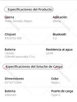 Anillo inteligente SANLEPUS - Monitoreo de salud 24/7, SpO2, sueño y temperatura - Resistencia al agua 5ATM - Plata/Negro/Oro - Envío rápido - details 13