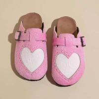 Zapatillas de soporte en forma de corazón para mujer, tallas 35-43, suela de crin, antideslizante Boston hombre y mujer mula corcho - details 2