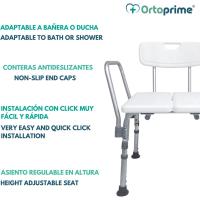 Asiento Banco de Bañera Adulto Transferencia Segura - Taburete baño Bancos para Duchas y bañeras - Sillas para Ducha - details 8