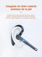 Auricular Bluetooth 2024, Audífono Inalámbrico con Micrófono, Auricular Bluetooth para Oficina, Auricular para Camionero con 120 Horas de Tiempo en Espera, para Teléfonos iPhone, Android, Samsung, Xiaomi y Huawei - details 7