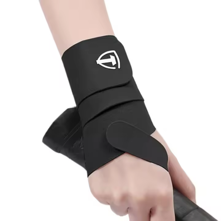 Protector de muñeca de bádminton de alta elasticidad, soporte de muñeca para pulgar suave y ligero, banda protectora de muñeca transpirable para Tendinitis, hogar - 1