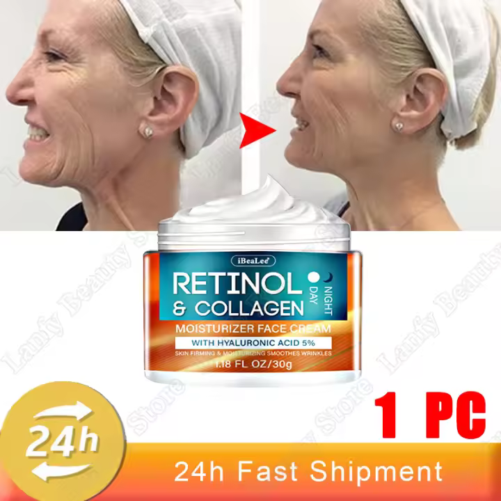 Crema eliminadora de arrugas Retinol, antienvejecimiento, se desvanece, líneas finas, levanta la piel firme, brillo e hidratación, cuidado de la piel, Cosméticos Coreanos - 1