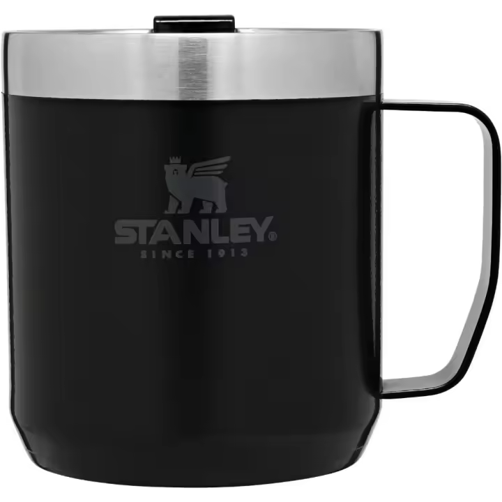 Classic Legendary Camp Mug Termo Café 0.35L - 1.5 Horas Caliente - 3 Horas Frío - Vaso Café para Llevar - Apta Para Lavavajillas - Vaso Termico de Acero Inoxidable - Verde - 1