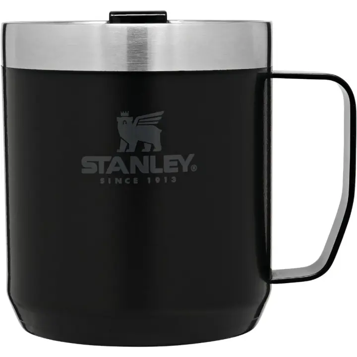 Classic Legendary Camp Mug Termo Café 0.35L - 1.5 Horas Caliente - 3 Horas Frío - Vaso Café para Llevar - Apta Para Lavavajillas - Vaso Termico de Acero Inoxidable - Verde - 1