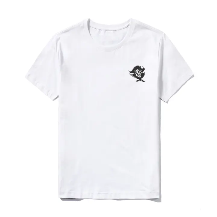 "Camiseta de algodón blanca transpirable con estampado artístico |   100% algodón orgánico |   Suave para uso diario" - 1