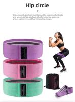 Banda de Resistencia de Yoga Engrosada Cinturón de Entrenamiento de Fitness para Levantamiento de Cadera y Cintura Hecho en China - details 0