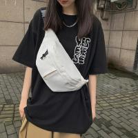 Bolso de pecho de nailon de Color sólido, bolso cruzado multifuncional de gran capacidad para teléfono, bolso cruzado, riñonera de estilo coreano para correr - details 16
