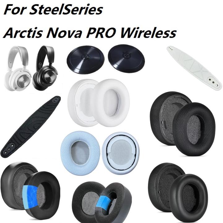 Pieza de repuesto Original para auriculares inalámbricos SteelSeries Arctis Nova Pro, almohadillas de repuesto para los oídos, orejeras, almohadillas para los oídos