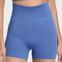 FKAFIT Pantalones Cortos Sin Costuras de Cintura Alta con Efecto Scrunch Butt para Mujeres Talle de Gimnasio Fitness Outfits Material de Nylon Tipo de Actividad al Aire Libre - details 5