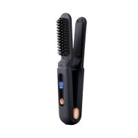 Portátil Sin Cable Alisador de Cabello 3 Velocidades Ajustables Cepillo Eléctrico para Estilizar Rizos Desenredador para Belleza - details 29
