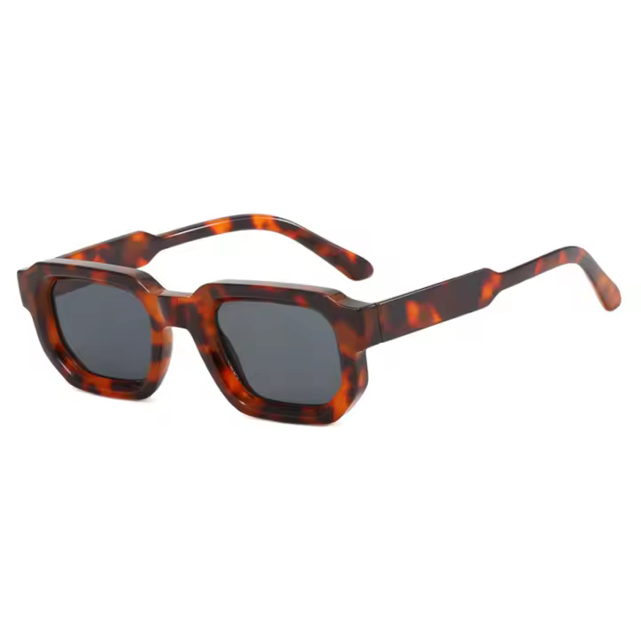 Gafas de Sol Cuadradas Vintage Para Hombres y Mujeres Hechas en China Certificado CE - 1