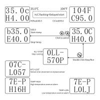 Controlador de temperatura Digital ZFX-G3051, termostato de microordenador, calefacción, refrigeración, Control, Sensor NTC, AC110-220V - details 6