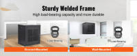 Gabinete rack para servidores de montaje en pared SucceBuy: gabinete con cerradura para equipos de TI y A/V, varios tamaños disponibles - details 1