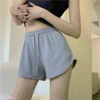 Pantalones Cortos de Gimnasio para Mujer Ligeros, Sueltos, Estilo Casual, Talla Grande, Cintura Alta, A-Palabra - details 20