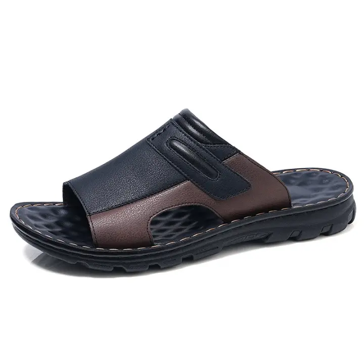 Sandalias de hombre antideslizantes para verano 2025, sandalias casuales para hombre, zapatillas, sandalias de arrastre, zapatos de playa. - 1