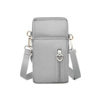 Bolsos Cruzados para Mujeres Impermeables de Nylon Multifuncionales Casual Pequeños Estuche para Teléfono Móvil Bolsa Deportiva - details 9