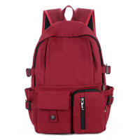Ligero impermeable para adolescentes, ergonómico simple con correa de hombro ajustable, mochila universitaria - details 0