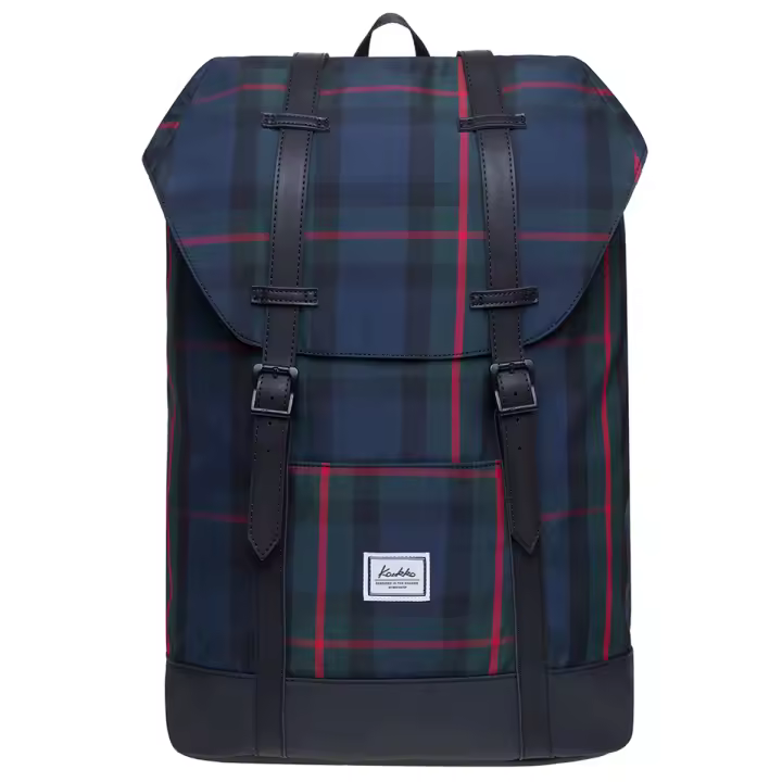KAUKKO Mochila ligera para exteriores, mochila de viaje informal, mochila para ordenador portátil de 15" - 1