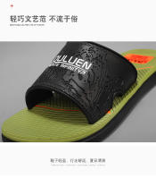 Nuevas zapatillas de verano de los hombres desgaste tendencia antideslizante zapatillas frescas casa de los hombres baño flip - details 6
