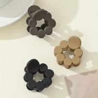 3 uds pinza para el pelo mate estilo Simple pinzas en forma de garra de tiburón pinza para el pelo de Color sólido pinzas para el cabello elegantes para mujer - details 8