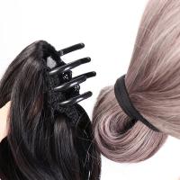 Peluca de cola de caballo rizada de fibra resistente al calor, extensión de cabello, pinza ondulada, cola de caballo, peluca sintética de cola de poni marrón para niñas - details 5