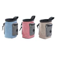Riñonera de entrenamiento para perros de gran capacidad, resistente al desgaste con cinturón, bolsa de premios de comida para mascotas, bolsa de cintura ajustable para premios de aperitivos para perros, bolsa para caminar - details 2