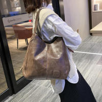 Bolso de mano para mujer de piel sintética suave de alta capacidad, diseño vintage, bolso de hombro con asa superior para mujer - details 2
