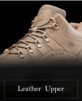 Zapatos de senderismo de estilo clásico para hombre, zapatillas antideslizantes con cordones resistentes al desgaste, deportivas para correr al aire libre, novedad - details 5